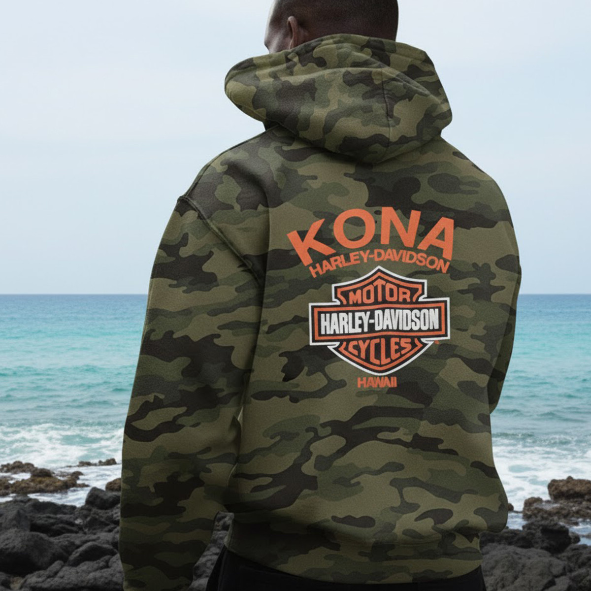 Harley-Davidson 半袖シャツ 迷彩ジャケットセット Polyester Harley Camo Jacket Harley-Davidson® Men's Operative Camo