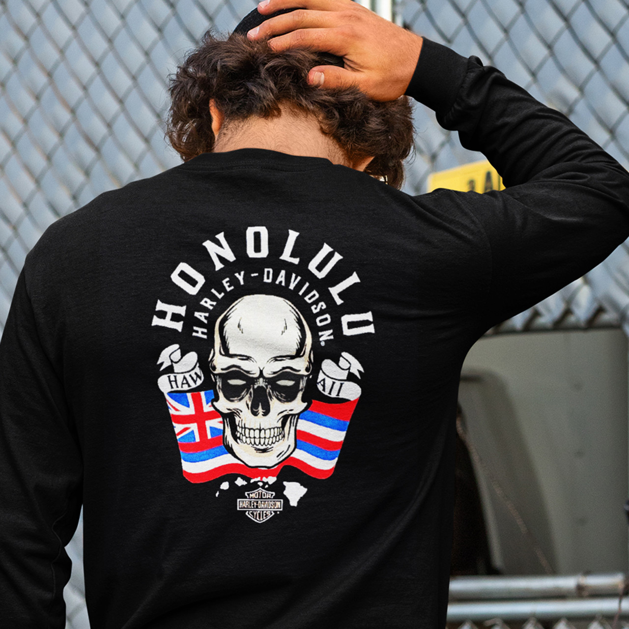 Harley-Davidson メンズ長袖シャツ Mサイズ MBL220112-JPG2__53100.