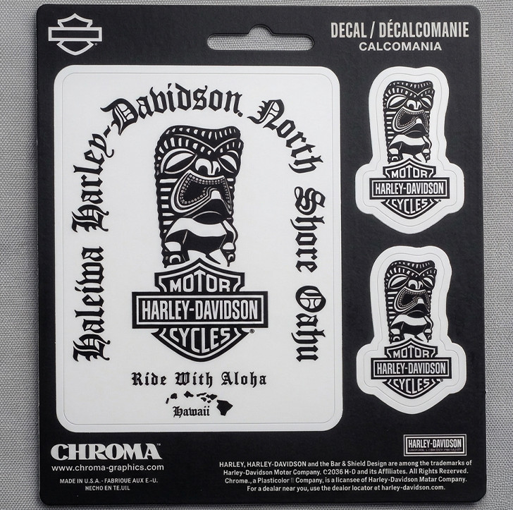 HARLEY-DAVIDSON Kauai Hawaii サイズ　3XL tiki-brah-decal__39930.