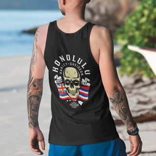 Harley-Davidson Men's Torches 2.0 Black Tank Top