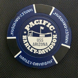 Harley-Davidson Poker Chips USS Arizona
