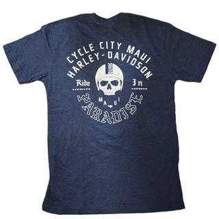 Harley-Davidson Men's Maui Ride in Paradise Navy T-shirt