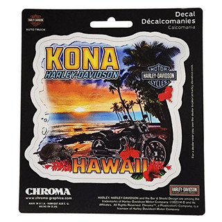 Harley-Davidson Kona Beach Decal