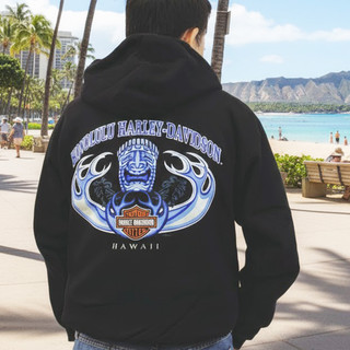 Harley-Davidson Men's Tapa Shield Zip-up Hoodie
