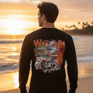 Harley-Davidson® Men's Long sleeve t-shirts Hawaii