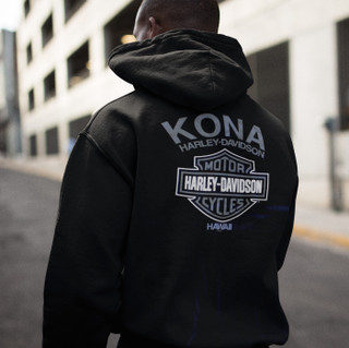 Harley-Davidson Men's Tapa Shield Zip-up Hoodie Harley-Davidson Men's Tapa Shield Zip-up Hoodie