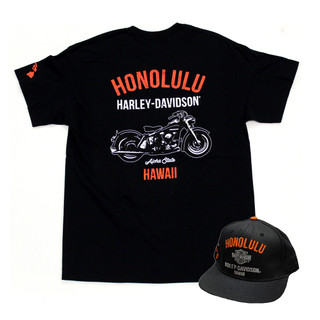Harley-Davidson Men's Hawaii '59 Pocket T-shirt & Hat Set