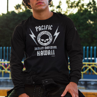 Harley-Davidson Men's Flag Fly Long Sleeve T-Shirt