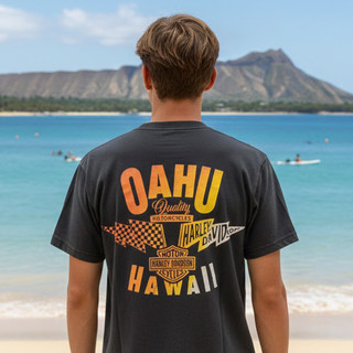 Harley-Davidson Men's Hawaiian Born T-shirt