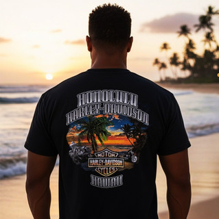 Harley-Davidson Men's The Majestic Pocket T-shirt Smoke