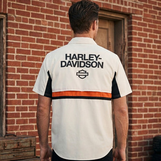 Harley-Davidson Men's Tech Vented Shirt Cloud