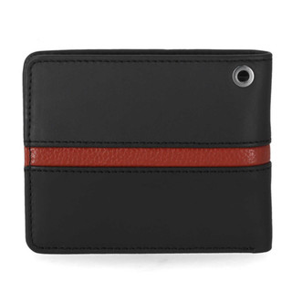 Harley-Davidson Men's Center Block Passcase Bi-Fold Leather Wallet