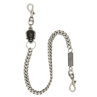 Harley-Davidson Skull & Spring 24 inch Wallet Chain - Antique