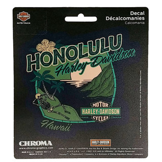 Exclusive Pacific Harley-Davidson Hawaii Decal