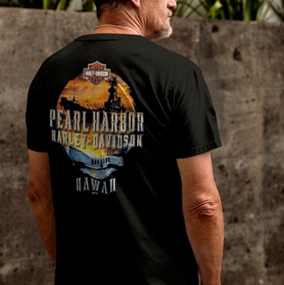 Harley-Davidson Men's Remember Pearl Harbor T-shirt
