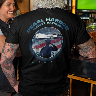 Harley-Davidson Men's Honor Pearl Harbor T-shirt black