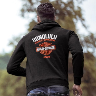 Harley-Davidson HD Original ホノルルロゴ フーディ MHF230309-FRONT__36194.