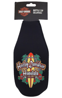 Harley-Davidson Hibiscus Surf Bottle Hugger
