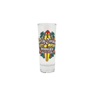 Harley-Davidson Hibiscus Surf Tall Shot Glass