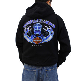 Harley-Davidson Men's Tiki Wave Zip-up Hoodie