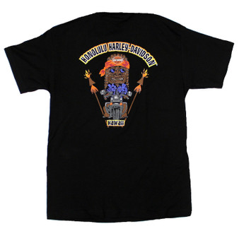 Exclusive Pacific Harley-Davidson Hawaii t-shirt. Harley-Davidson Men's Rockin Tiki T-shirt
