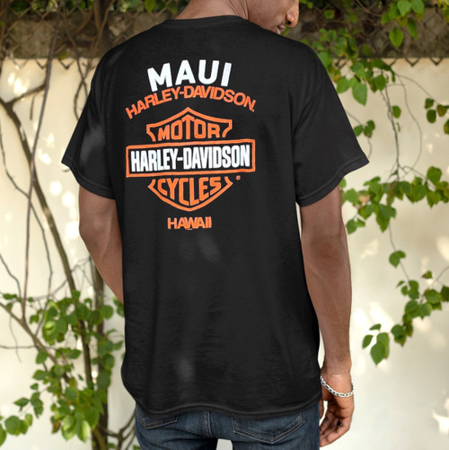 Harley-Davidson Maui ロンT Harley-Davidson Men's Maui Tiki Guy Long Sleeve T-Shirt