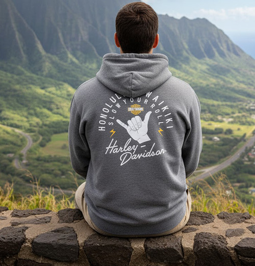 Harley-Davidson Men's Slow Your Roll Hooded Sweat