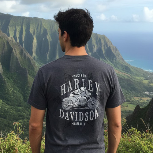 Harley-Davidson Men's Screamin Leaves T-shirt