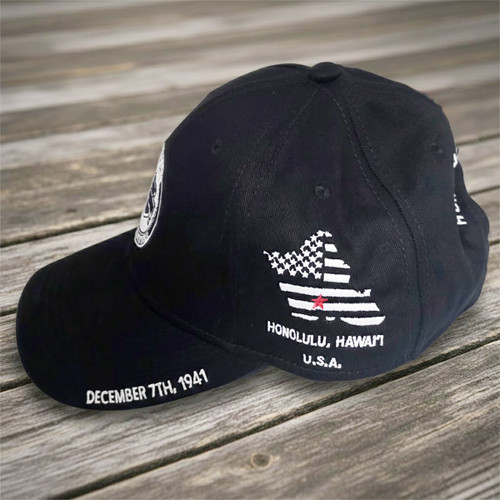 Harley-Davidson New Pearl Harbor Stalwart Black Cap