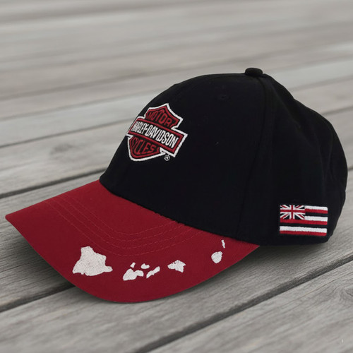 Harley-Davidson Maui Island Way Black with Red Cap