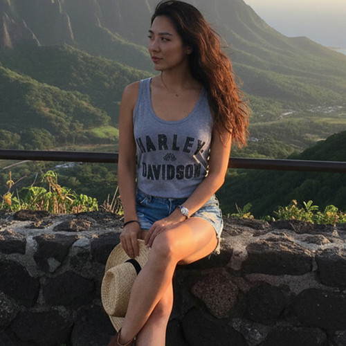 Harley-Davidson Women's Checker Race Tank Top