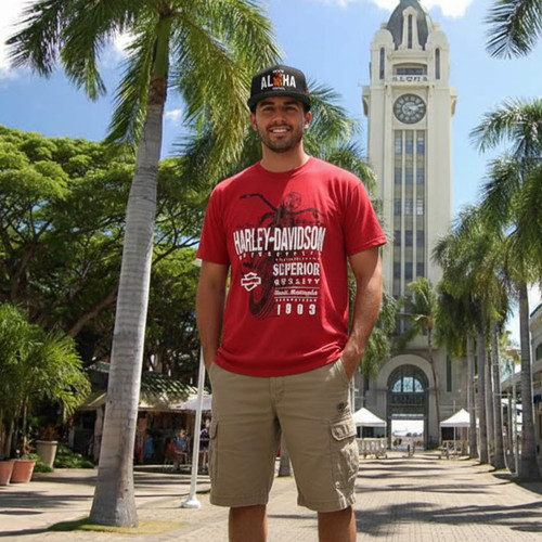 Harley-Davidson Men's Kona Superior Stamp T-shirt