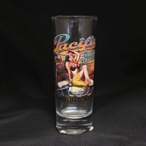 Harley-Davidson Pacific Babe Tall Shot Glass