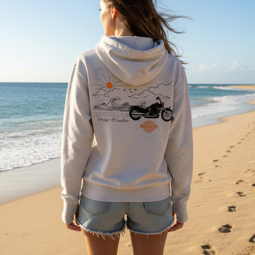 Harley-Davidson Women's Seaview Zipper Hooded Jacket