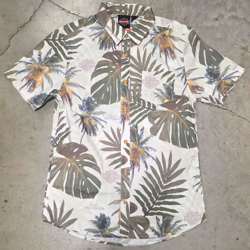Harley-Davidson Men's Las Palmas Aloha Shirt (Tailored Fit)