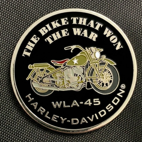 Harley-Davidson Won the War Challenge Coin
