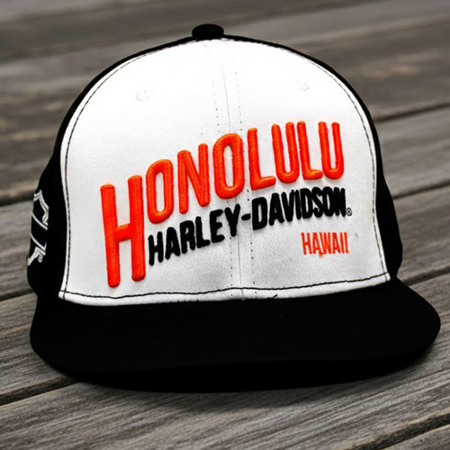 Harley-Davidson Hawaii exclusive Statehood Flat Cap Honolulu