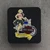 Honolulu Harley-Davidson Hula Girl with Motorcycle Pin showing front enamel design