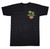 Harley-Davidson Men's Waimea Bay T-Shirt in Black showing small left chest logo