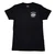 Harley-Davidson Men's Wanderlost T-Shirt in Black showing small left chest logo