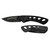 Harley-Davidson TecX Exo-Lock Skeleton Pocket Knife Stainless Handle Black