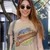Front view of woman wearing Pigment Ivory Harley-Davidson Women's Mauka Mornings Tee