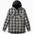 Harley-Davidson Men's Hooded Plaid Long Sleeve Shirt