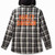 Harley-Davidson Men's Hooded Plaid Long Sleeve Shirt