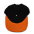 Rear view of Harley-Davidson Cycle City Skull Cap displaying Bar and Shield back logo and snapback closure