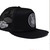 Side view of Harley-Davidson Eagle Crest Mesh Back Cap showing black mesh panels and flat visor profile