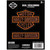 Harley-Davidson 2-Piece Bar & Shield Text Logo Vinyl 6 x 8 Decal