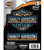 Harley-Davidson Ombre Bar & Shield Logo Text Chrome Vinyl Decal