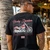 Rear view of Harley-Davidson Men's Profile T-Shirt in Black displaying Honolulu Harley-Davidson back graphic