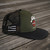 Side View of Harley-Davidson Aloha Time Flat Brim Cap – Olive & Camo | Honolulu H-D Hawaii